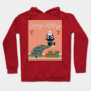 Happy Meowlidays Hoodie